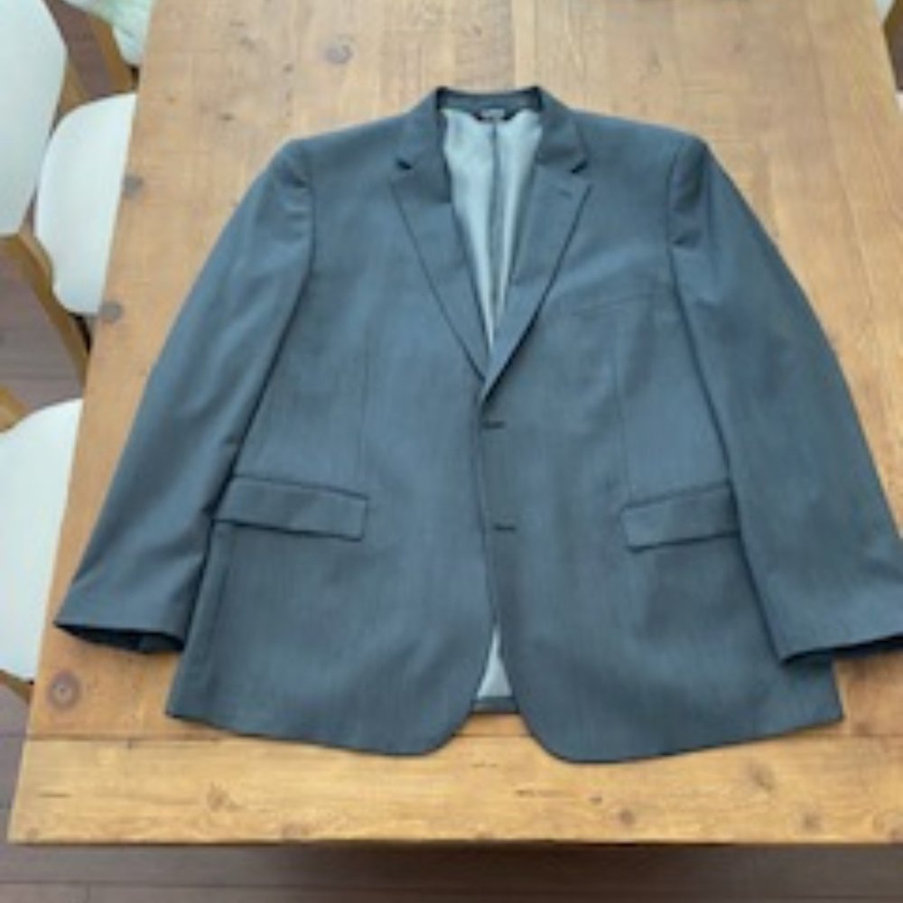 Men's Collection Grey Suit - 48L